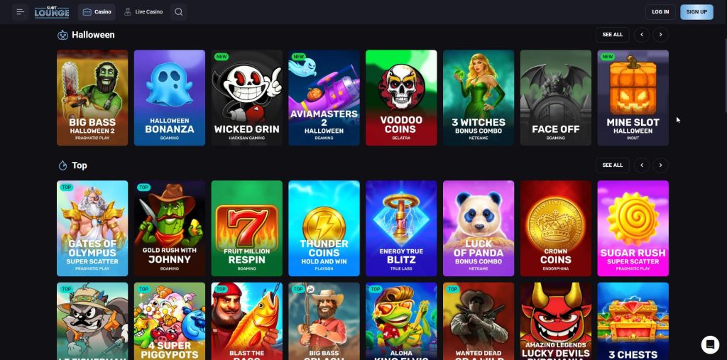 The promo code LIZARD in the SlotLounge offer terms